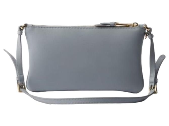 Prada Borsa a spalla in pelle Marrone - vista 3