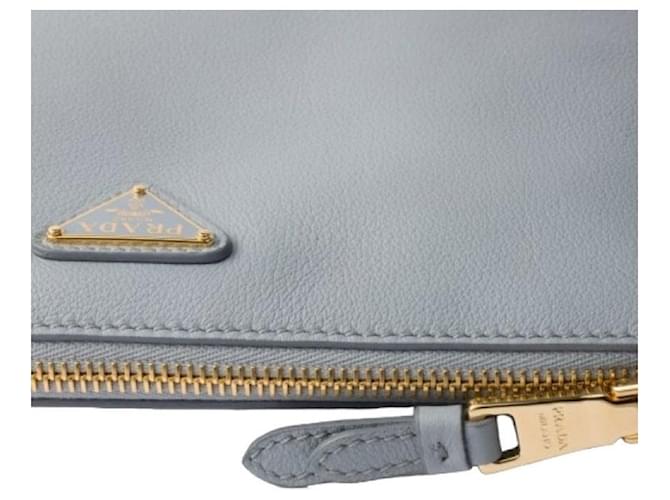 Prada Borsa a spalla in pelle Marrone - vista 5