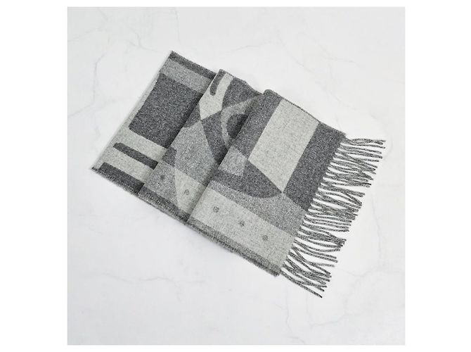 Hermès Bufanda Listo, Listo, ¡Ya! Castaño - vista 8