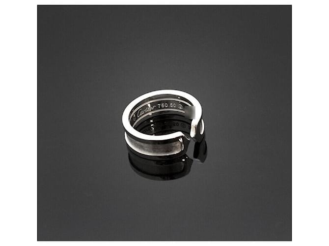 Cartier Doppelring Weißgold Größe - Ansicht 5