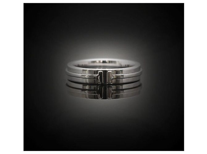 Tiffany & Co Narrow Ring White Gold Size - view 3