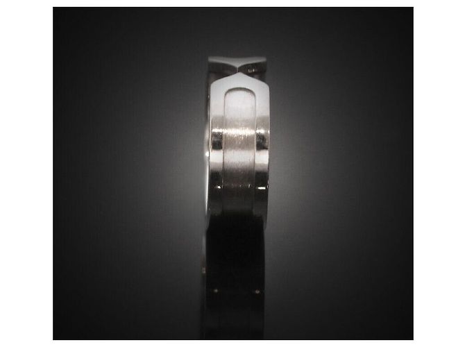 Cartier Doppelring aus Weißgold Größe - Ansicht 8