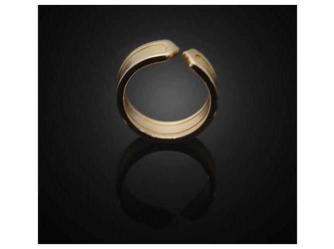 Cartier Double Ring Yellow Gold Size - view 7
