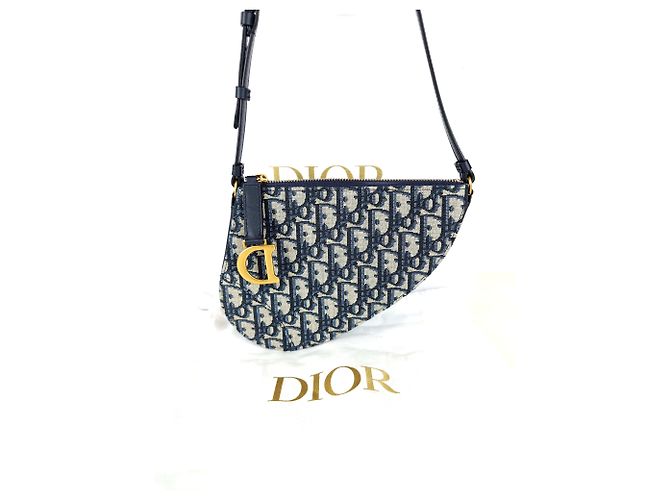 Saddle Dior Bolsa de ombro oblíqua Multicor - vista 7