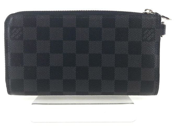 Louis Vuitton Langer Zippy Dragonne Geldbeutel Schwarz - Ansicht 4
