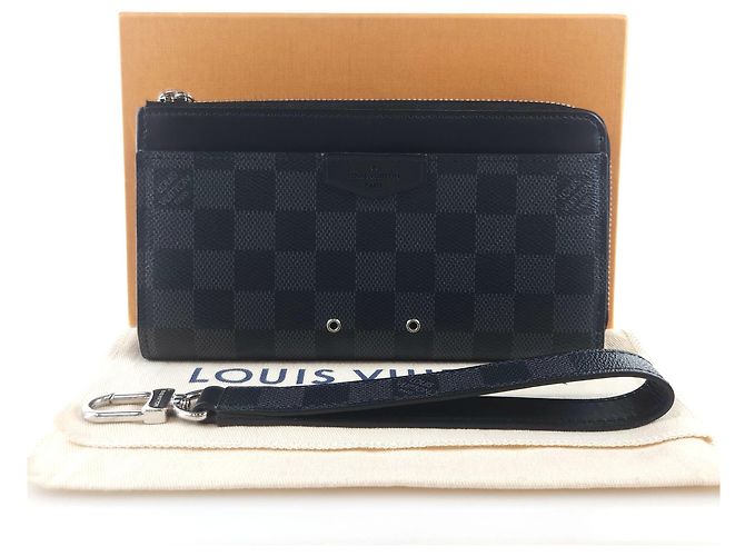 Louis Vuitton Langer Zippy Dragonne Geldbeutel Schwarz - Ansicht 7