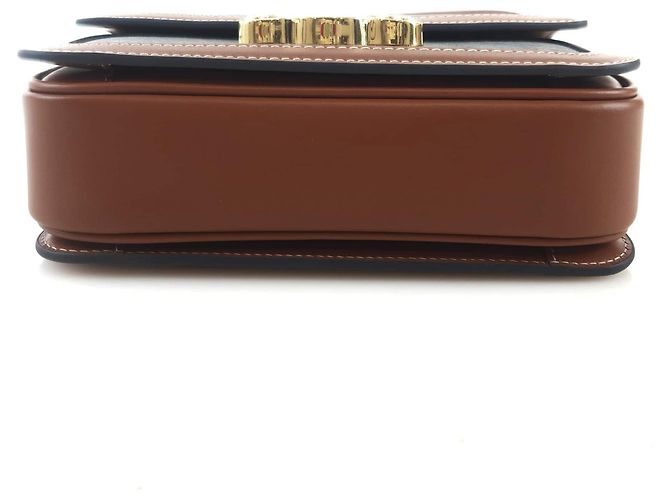 Céline Borsa a spalla Triomphe in tela Tin Triomphe Nero - vista 4