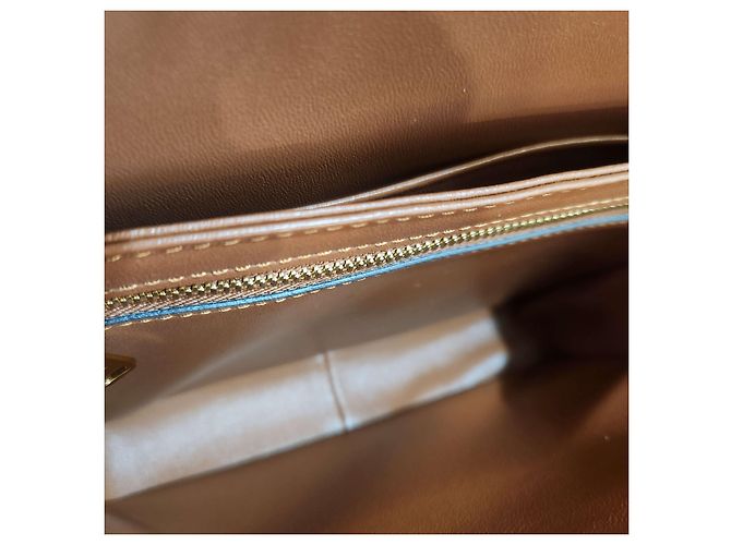 Céline Borsa a spalla Triomphe in tela Tin Triomphe Nero - vista 6