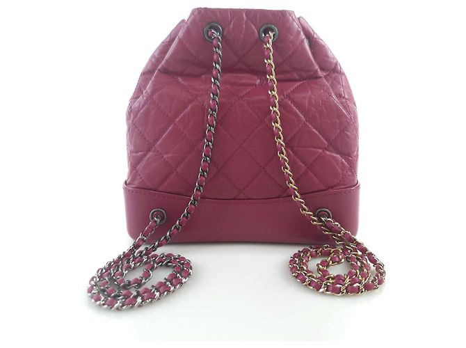 Chanel Gabrielle Backpack Red - view 3