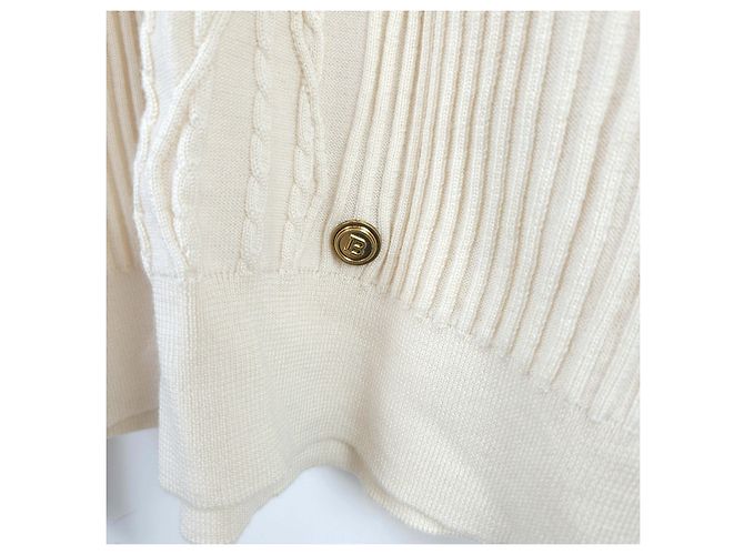 Balmain Rollkragenpullover mit Zopfmuster - Ansicht 3