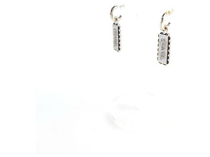 Chanel Orecchini con logo in lettere - vista 2