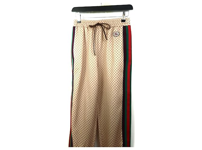 Gucci Pantalones de chándal de malla entrelazada Naranja - vista 2