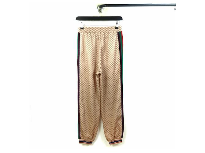 Gucci Pantalones de chándal de malla entrelazada Naranja - vista 3