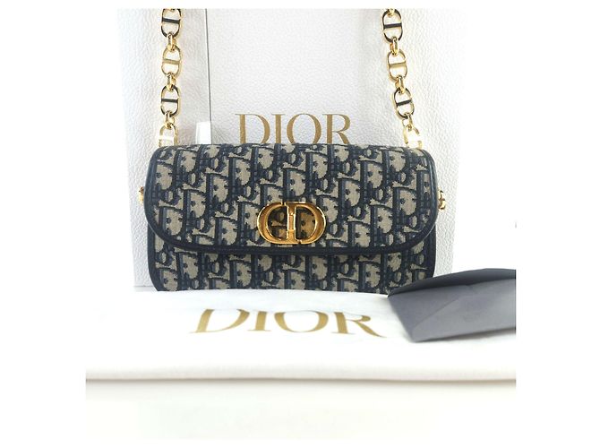 30 Montaigne Dior Borsa a tracolla Oblique Montaigne Avenue Multicolore - vista 7