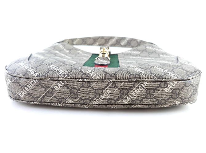 Gucci Borsa hobo Jackie Balenciaga a tracolla Marrone - vista 5
