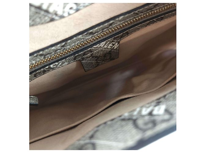 Gucci Borsa hobo Jackie Balenciaga a tracolla Marrone - vista 6