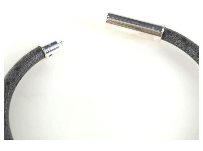 Gucci Pulsera de plata GG Supreme con logotipo GG Supreme - vista 3