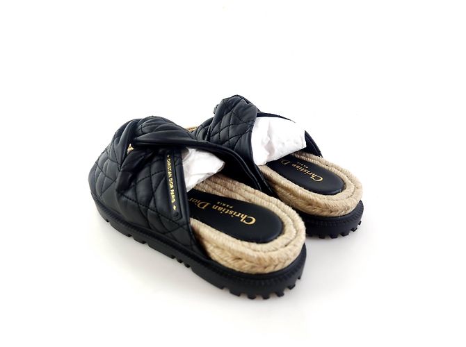 Dior Le Mules Sandali Twist Cannage Multicolore - vista 3