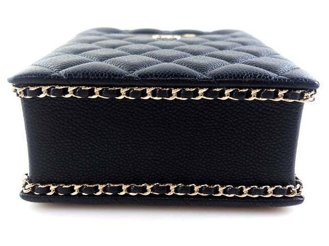 Chanel Borsa a tracolla Caviar Evening Box Nero - vista 4