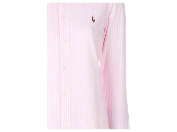 Ralph Lauren Strick-Oxford-Hemd Weiß - Ansicht 5
