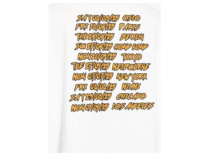 Versace Camiseta Logo Crystal Tour - vista 6