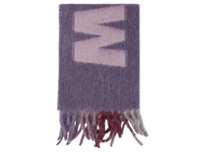 Marni Maxi-Logo-Mohair-Wollschal - Ansicht 4
