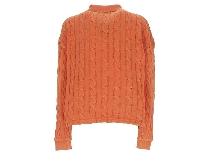 Ralph Lauren Langarm-Polohemd aus Kabelstrick - Ansicht 4