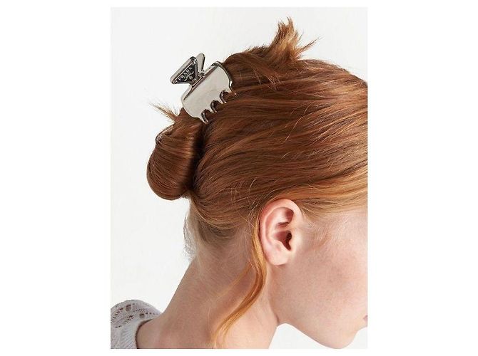 Prada Haarspange aus Metall - Ansicht 5