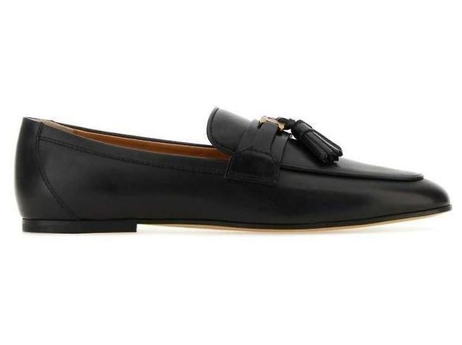 Tod's Mocassini con decorazione a nappine Nero - vista 3