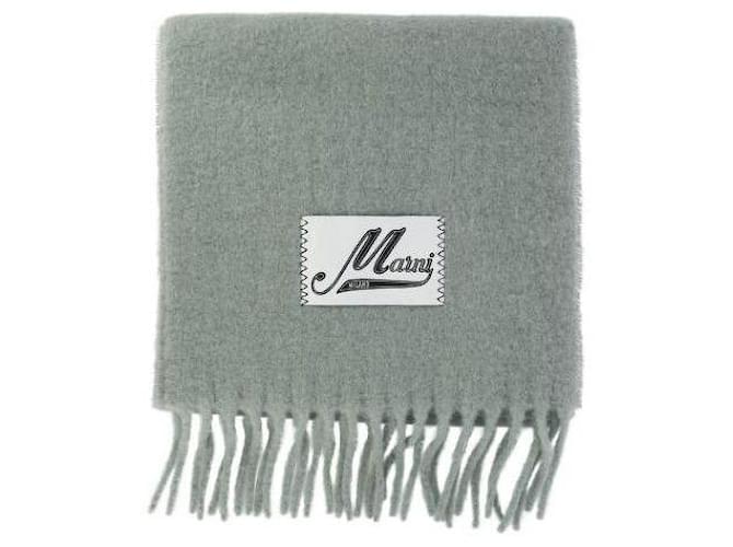 Marni Bufanda de alpaca Castaño - vista 4