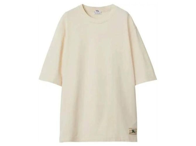 Burberry Baumwoll-T-Shirt mit kurzen Ärmeln - Ansicht 4