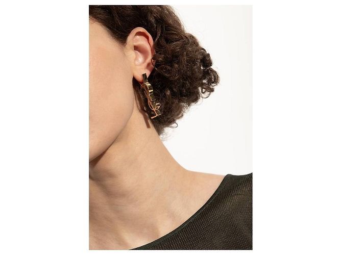Saint Laurent Single Earring Orange - view 6