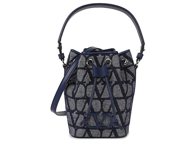 Valentino Borsa a secchiello Garavani Nero - vista 3