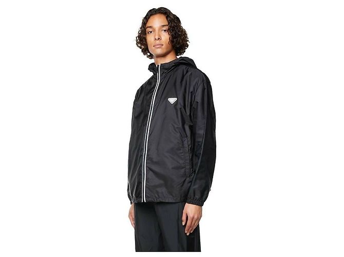 Prada Jaqueta Bomber em Re-Nylon - vista 6