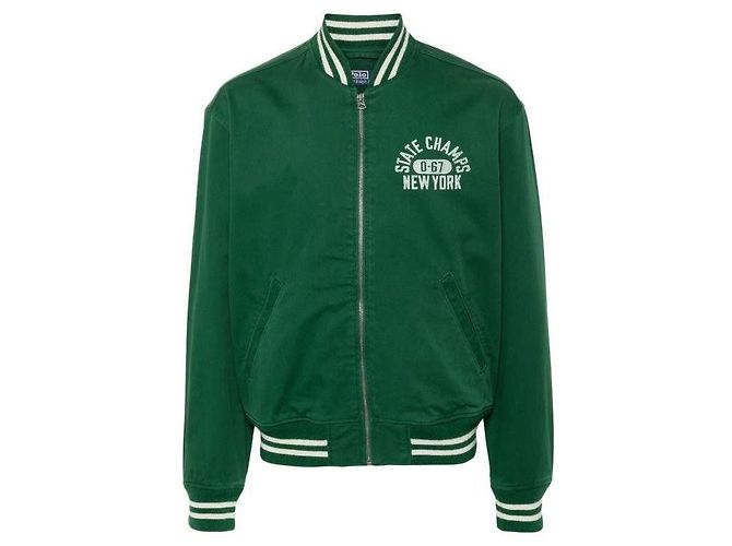 Ralph Lauren Varsity Track Jacket Schwarz - Ansicht 4