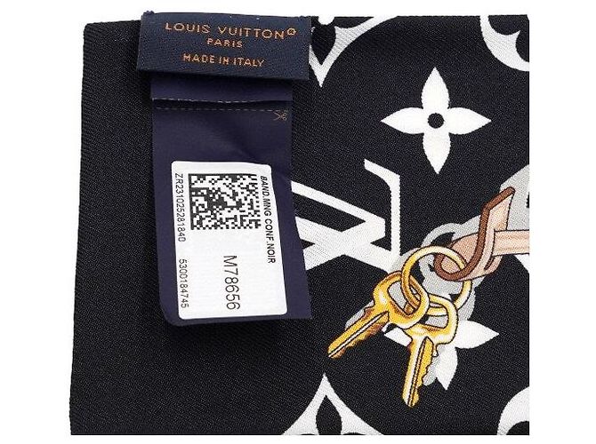 Louis Vuitton Bufanda de seda Monogram Confidential Multicolor - vista 5