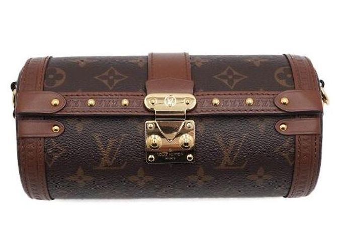 Louis Vuitton Borsa a spalla e borsa crossbody in tela monogramma Papillon D'oro - vista 2