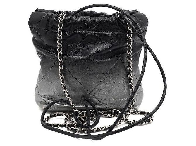 Chanel Mini borsa a spalla in metallo argento e borsa a tracolla - vista 5