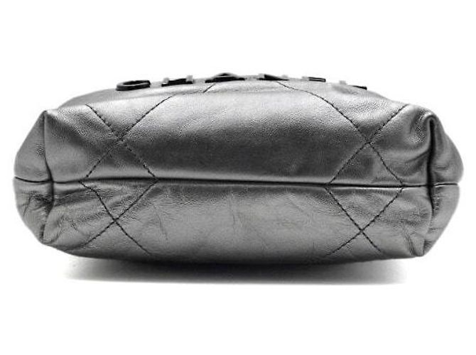 Chanel Mini borsa a spalla in metallo argento e borsa a tracolla - vista 7