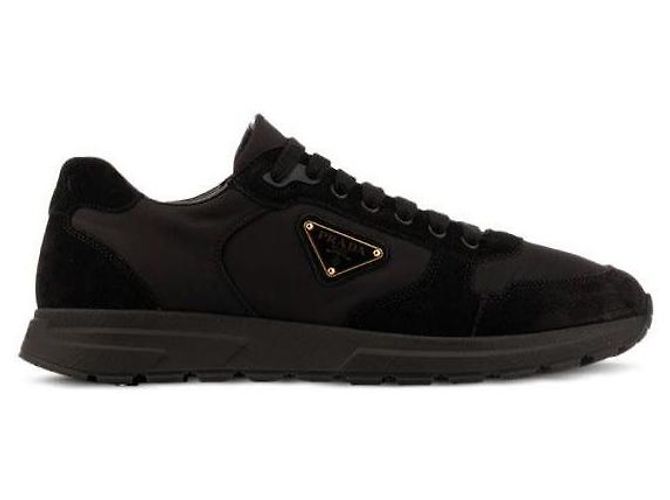 Prada Sneakers in Re-Nylon e Camoscio - vista 4