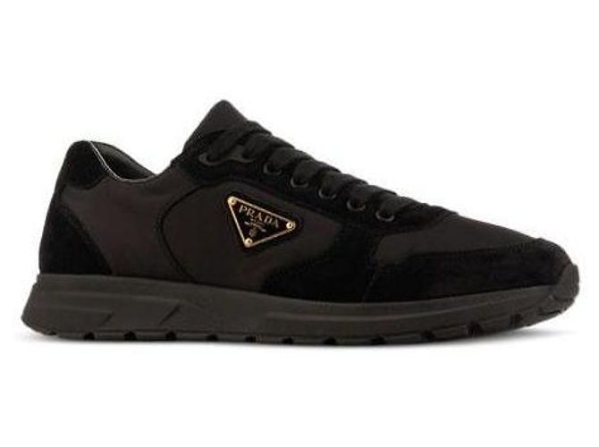 Prada Sneakers in Re-Nylon e Camoscio - vista 6