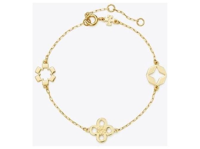 Tory Burch Pulseira Trevo Pulseira Cadeia Kira - vista 4