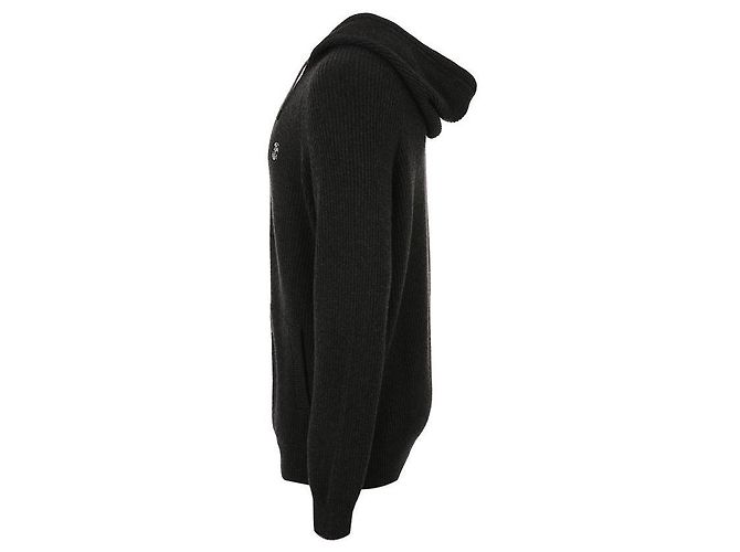 Brunello Cucinelli Cashmere Kapuzenjacke mit Reißverschluss Braun - Ansicht 4