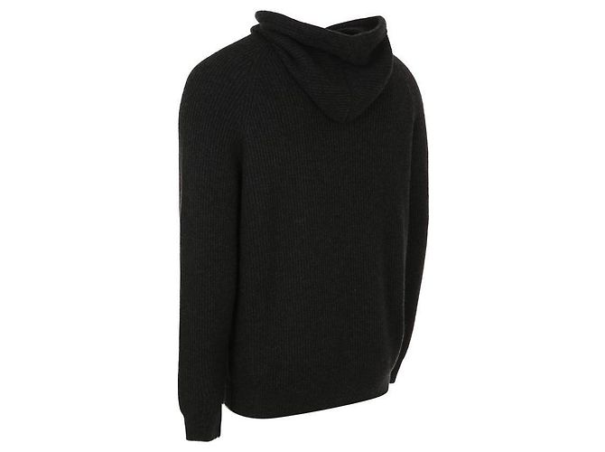 Brunello Cucinelli Cashmere Kapuzenjacke mit Reißverschluss Braun - Ansicht 5