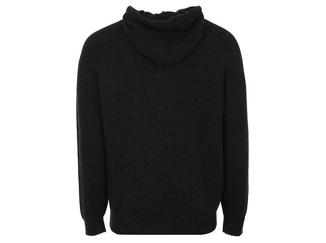 Brunello Cucinelli Cashmere Kapuzenjacke mit Reißverschluss Braun - Ansicht 6