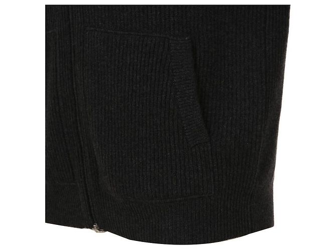 Brunello Cucinelli Cashmere Kapuzenjacke mit Reißverschluss Braun - Ansicht 9
