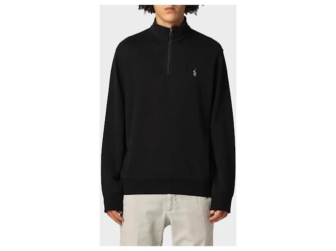 Ralph Lauren Pullover con zip a quarto e logo pony Bianco - vista 4
