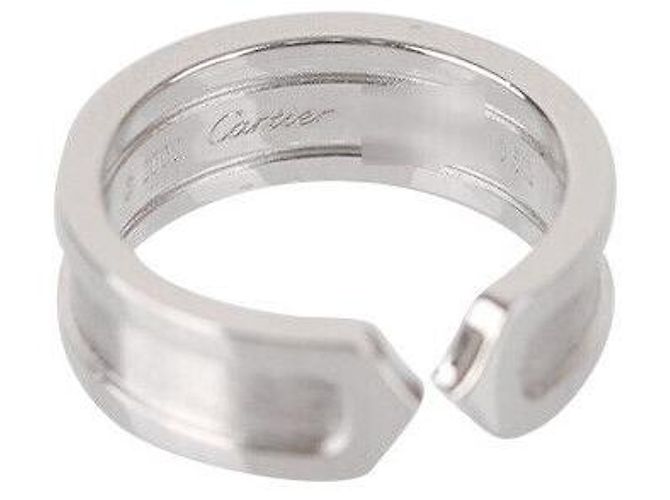 Cartier Doppelte Ring Größe aus Weißgold - Ansicht 5