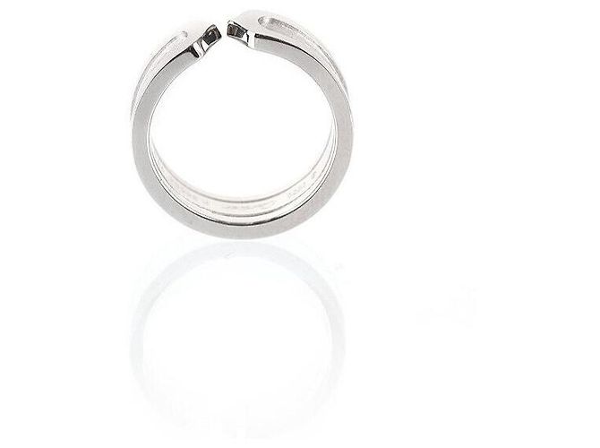 Cartier Doppelte Ring Größe aus Weißgold - Ansicht 7