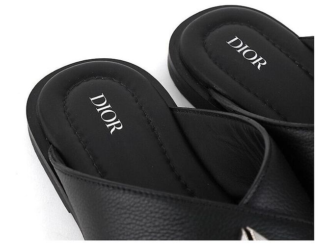 Dior Sahara Chris Borsa in Pelle Incrociata Nero - vista 6